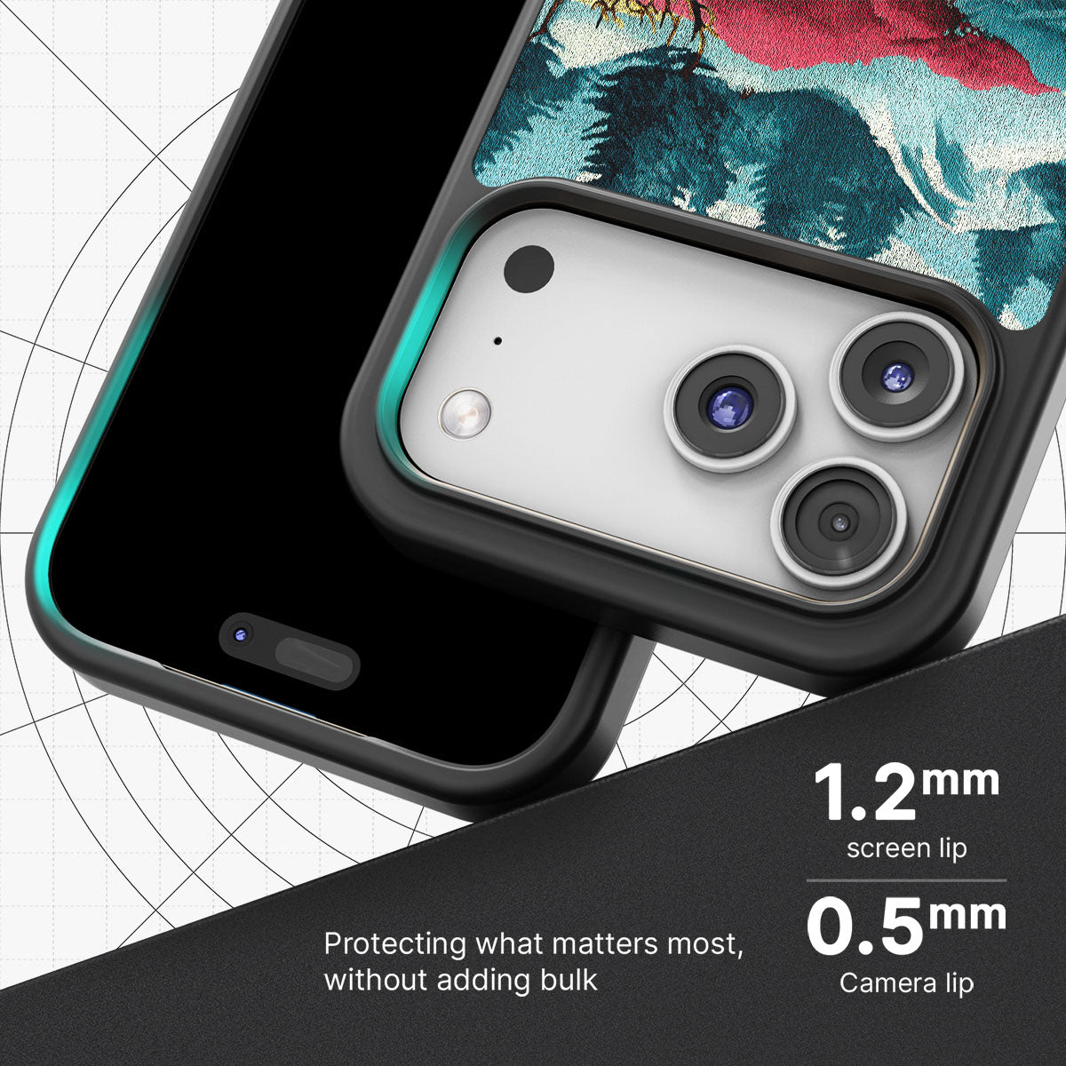 Winter Impressions - iPhone 17 Pro Case #case type_core (magsafe), #case type_core (non magsafe)