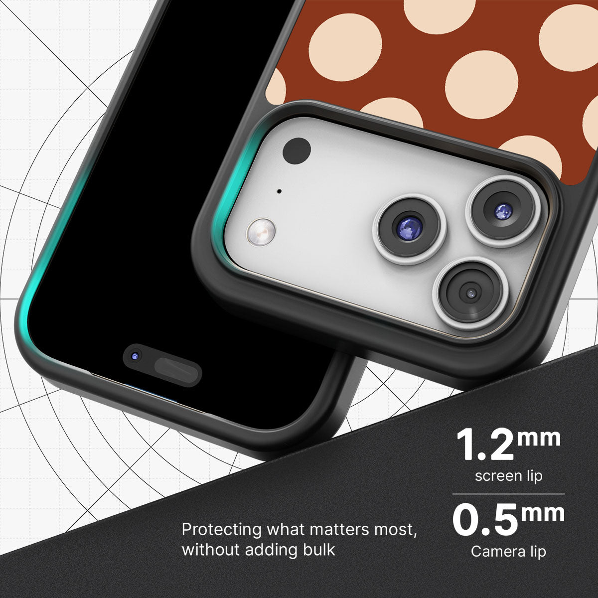 Amber Veil - iPhone 17 Pro Max Case #case type_core (magsafe), #case type_core (non magsafe)