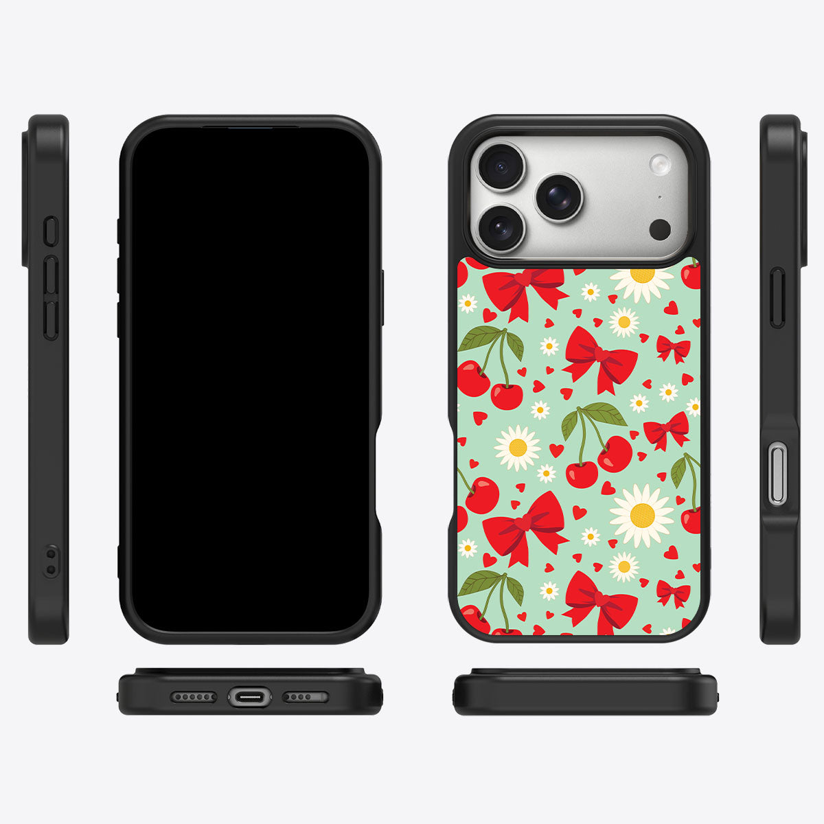 Blushing Bows - iPhone 17 Pro Max Case #case type_core (magsafe), #case type_core (non magsafe)