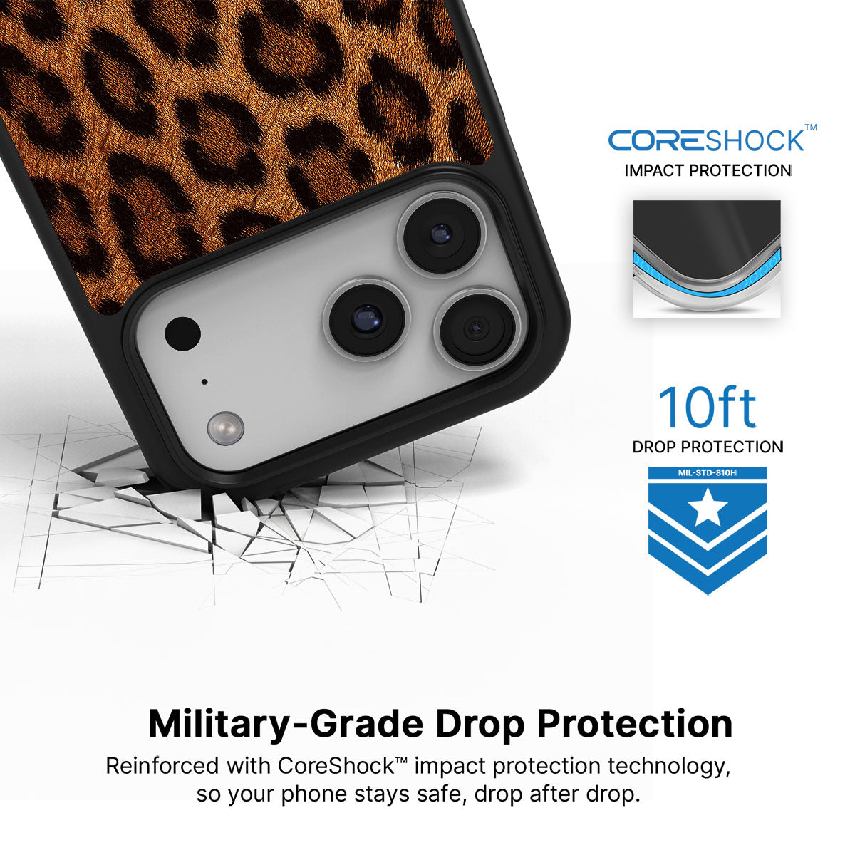 Classic Leopard - iPhone 17 Pro Max Case #case type_core (magsafe), #case type_core (non magsafe)
