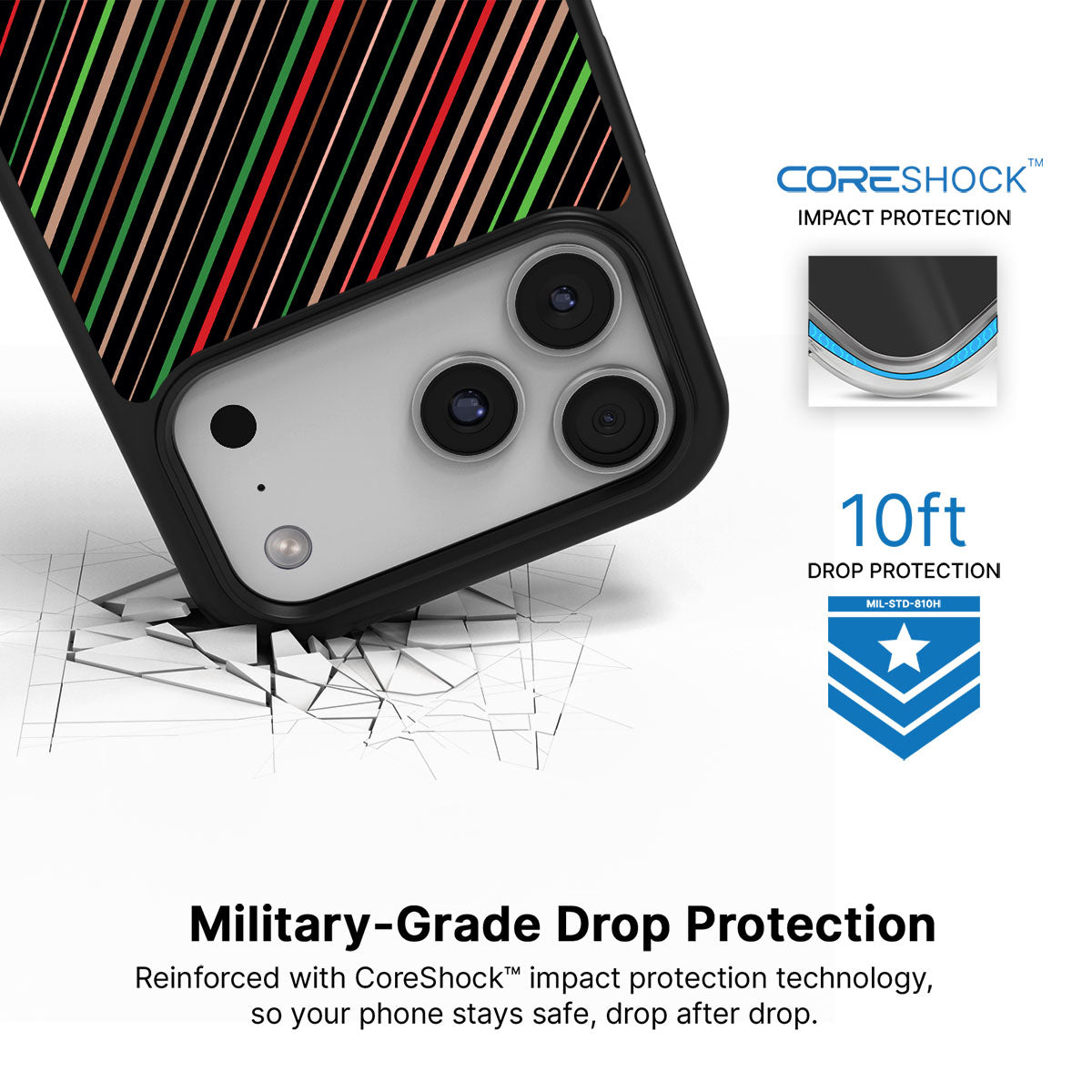 Festive Code - iPhone 17 Pro Max Case #case type_core (magsafe), #case type_core (non magsafe)