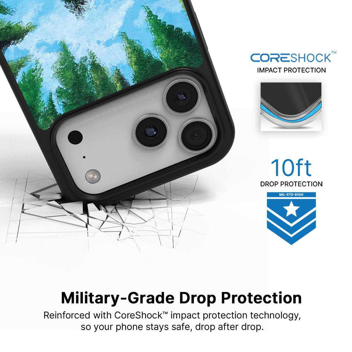 Forest Bathing - iPhone 17 Pro Max Case #case type_core (magsafe), #case type_core (non magsafe)