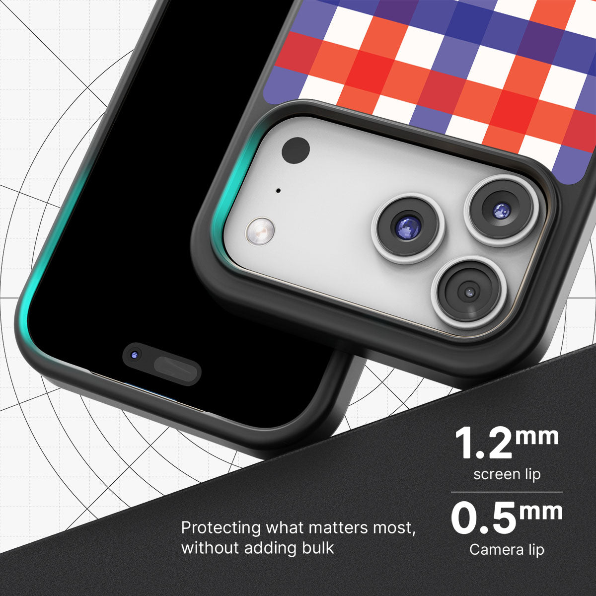 Heritage Checks - iPhone 17 Pro Max Case #case type_core (magsafe), #case type_core (non magsafe)