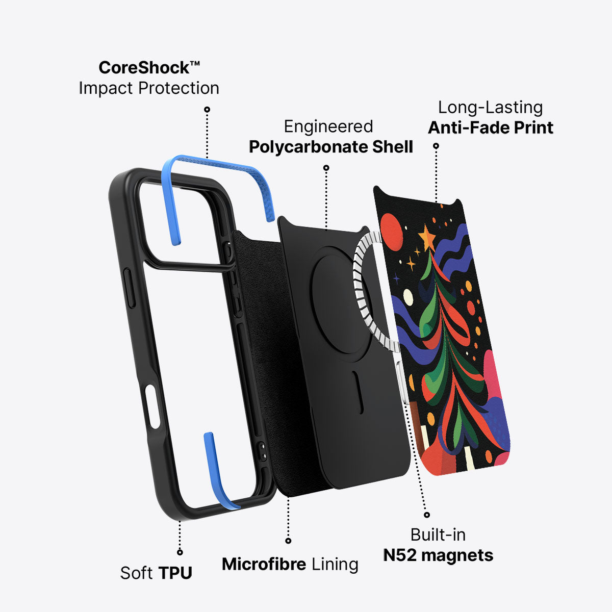 Jazz Jingles - iPhone 17 Pro Max Case #case type_core (magsafe)