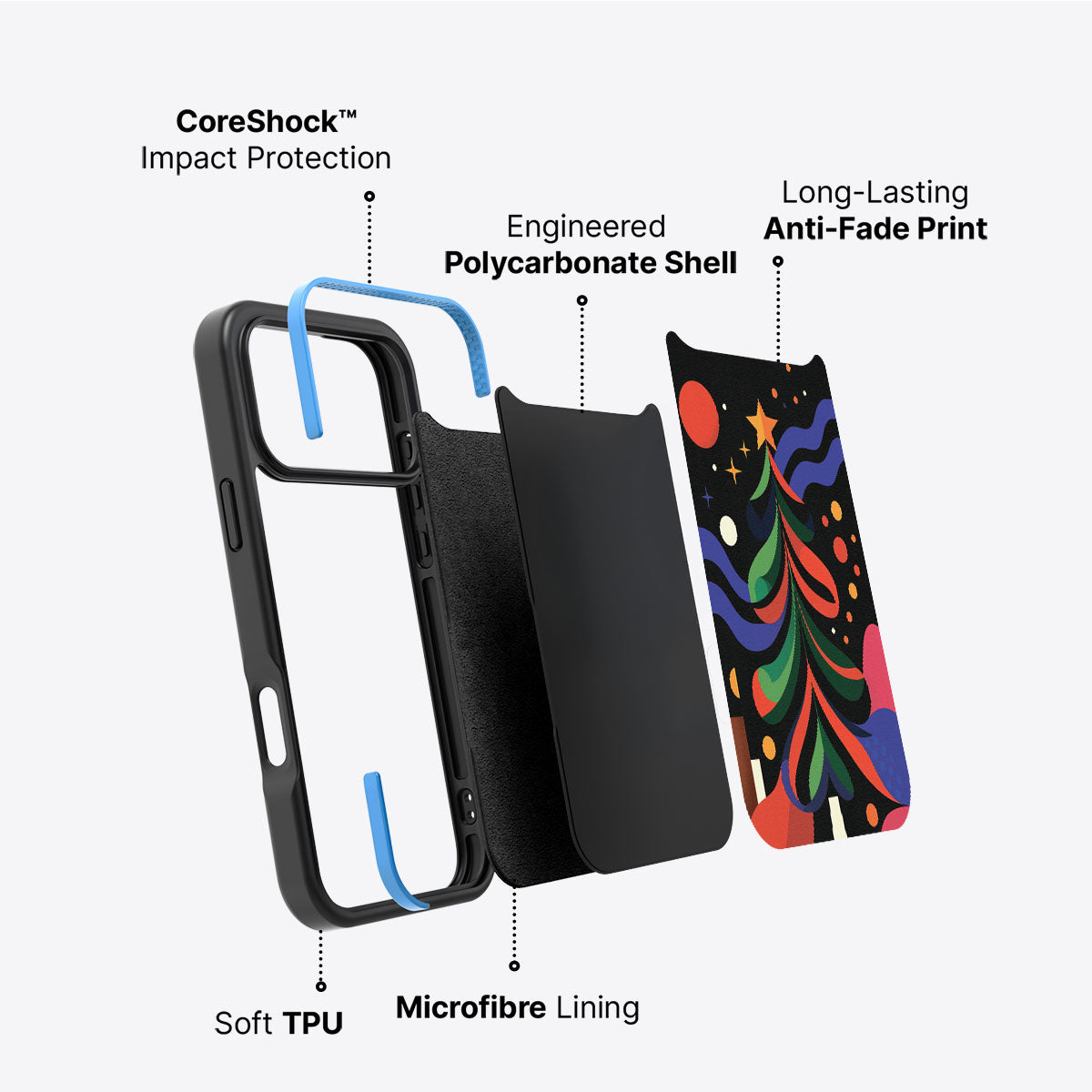 Jazz Jingles - iPhone 17 Pro Max Case #case type_core (non magsafe)