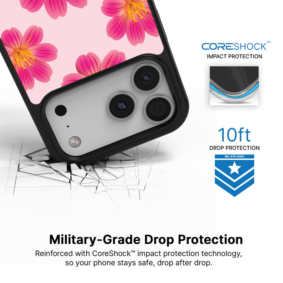 Lewisia Cotyledon - iPhone 17 Pro Max Case #case type_core (magsafe), #case type_core (non magsafe)