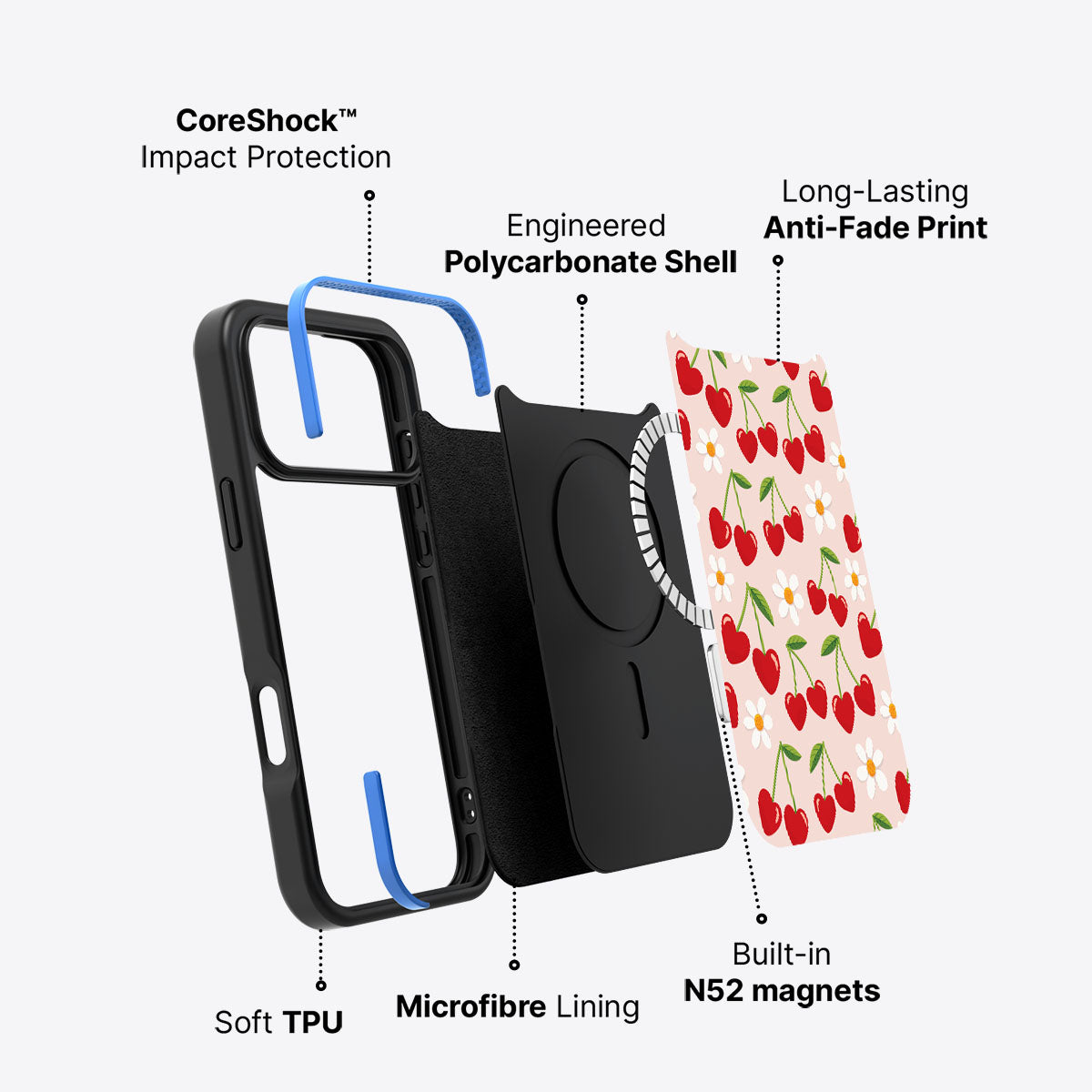 Love Cherry - iPhone 17 Pro Max Case #case type_core (magsafe)