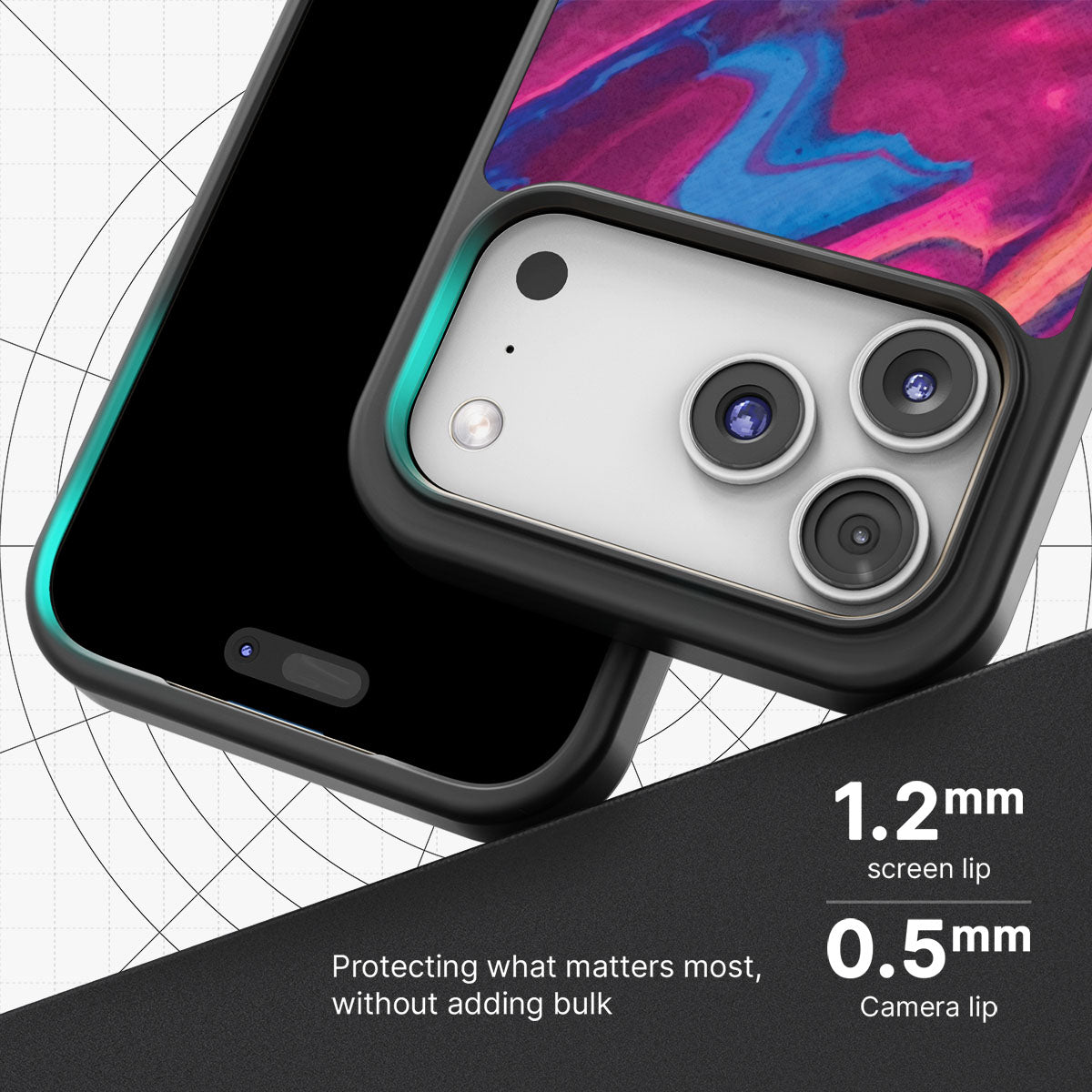 Luminous Lava - iPhone 17 Pro Max Case, #case type_core (magsafe), #case type_core (non magsafe)