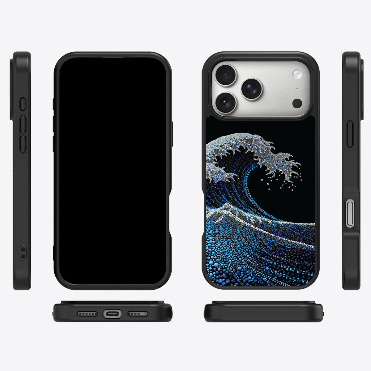 Midnight Tide - iPhone 17 Pro Max Case