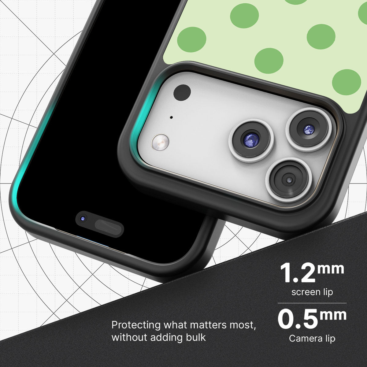 Mint Mojito - iPhone 17 Pro Max Case #case type_core (magsafe), #case type_core (non magsafe)