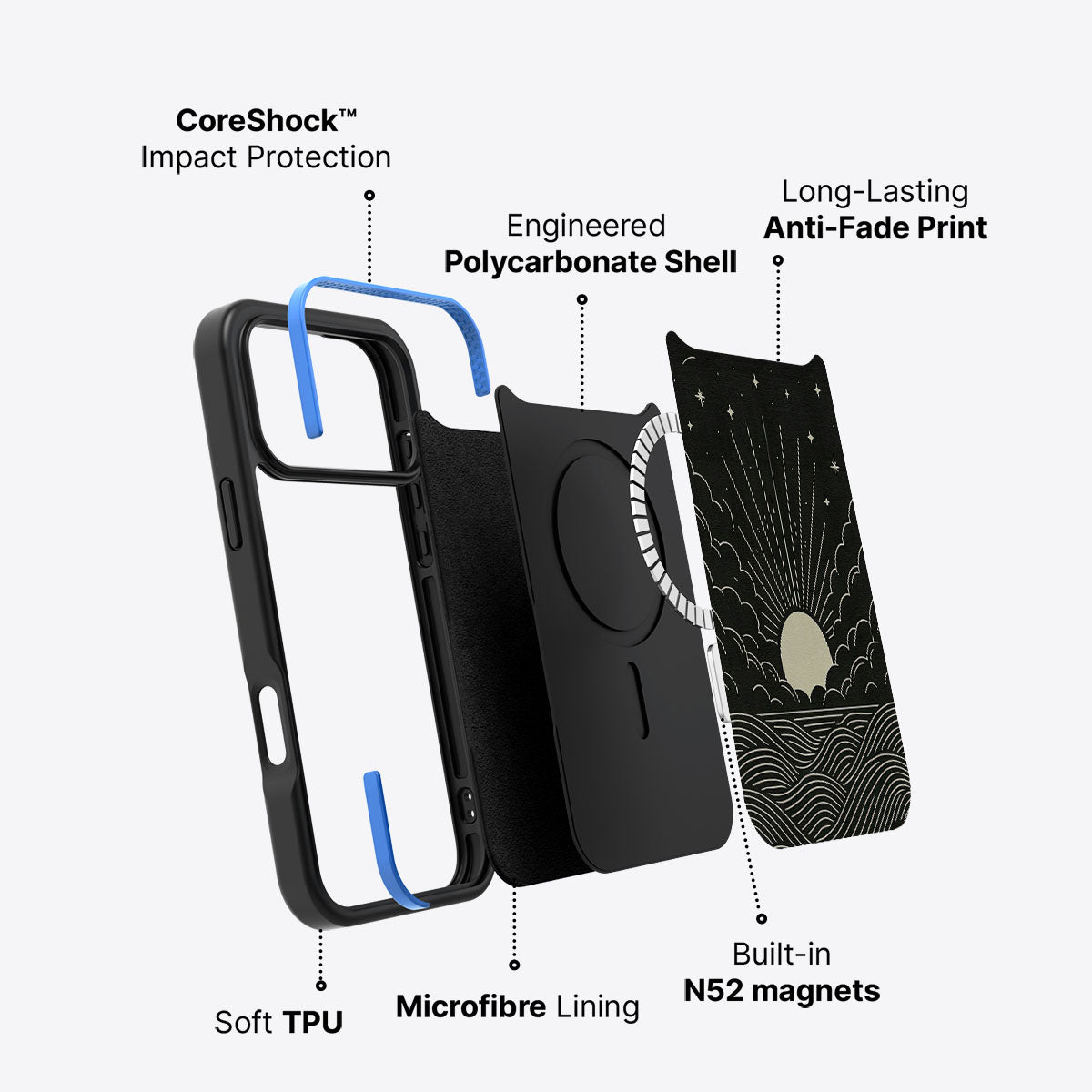 Moon Energy - iPhone 17 Pro Max Case #case type_core (magsafe)