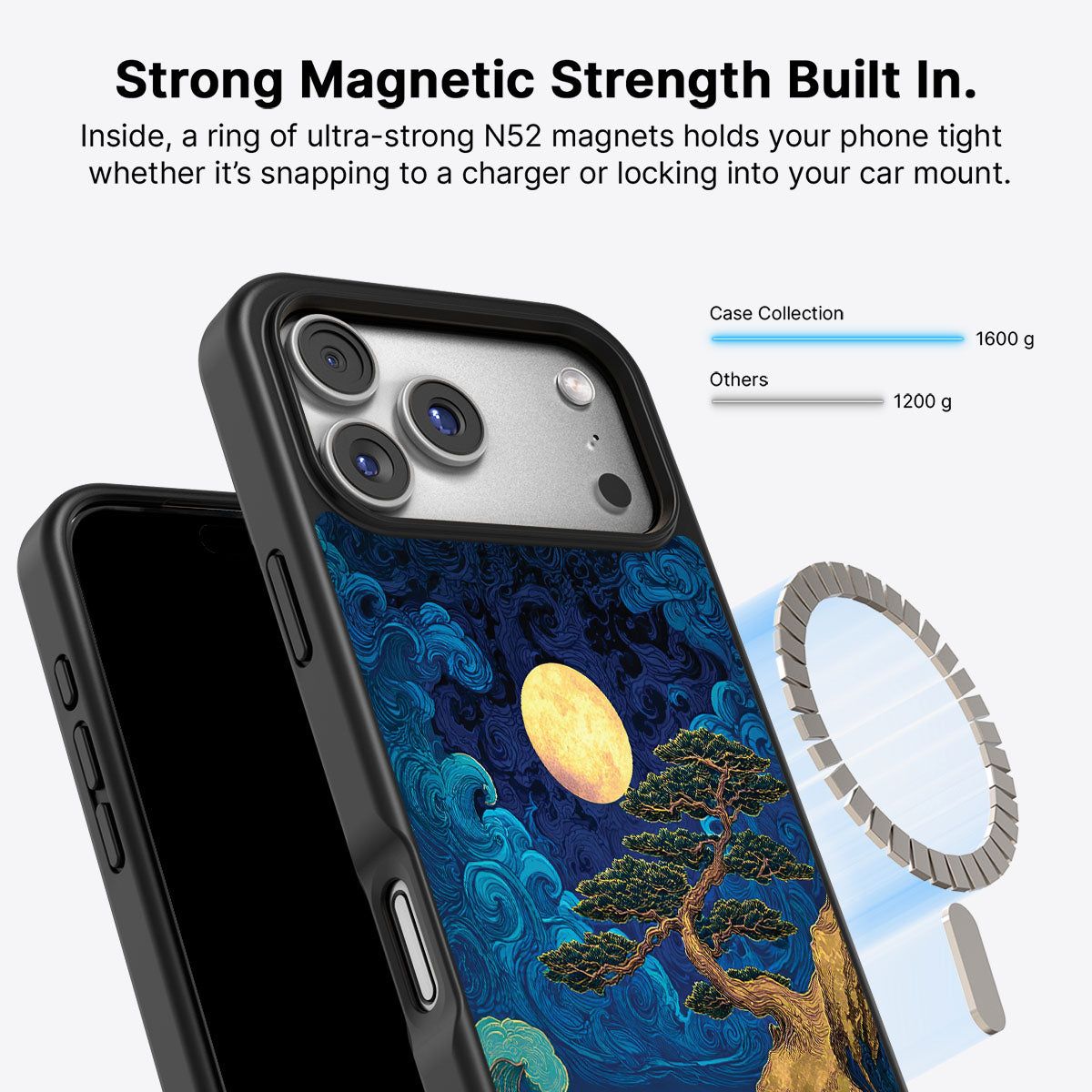 Moonlit Tide - iPhone 17 Pro Max Case #case type_core (magsafe)