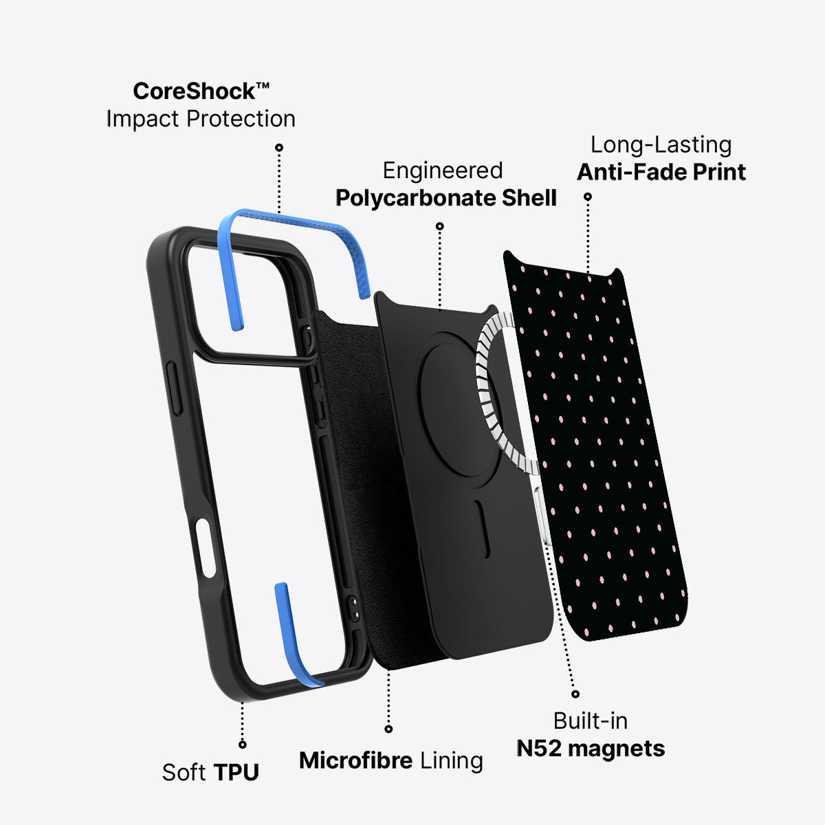 Noirelle - iPhone 17 Pro Max Case #case type_core (magsafe)