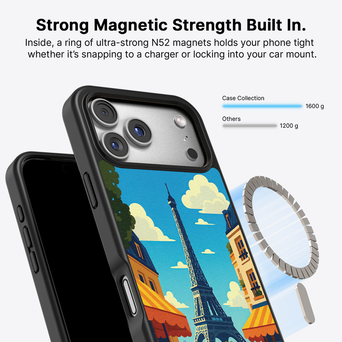 Paris - iPhone 17 Pro Max Case #case type_core (magsafe)