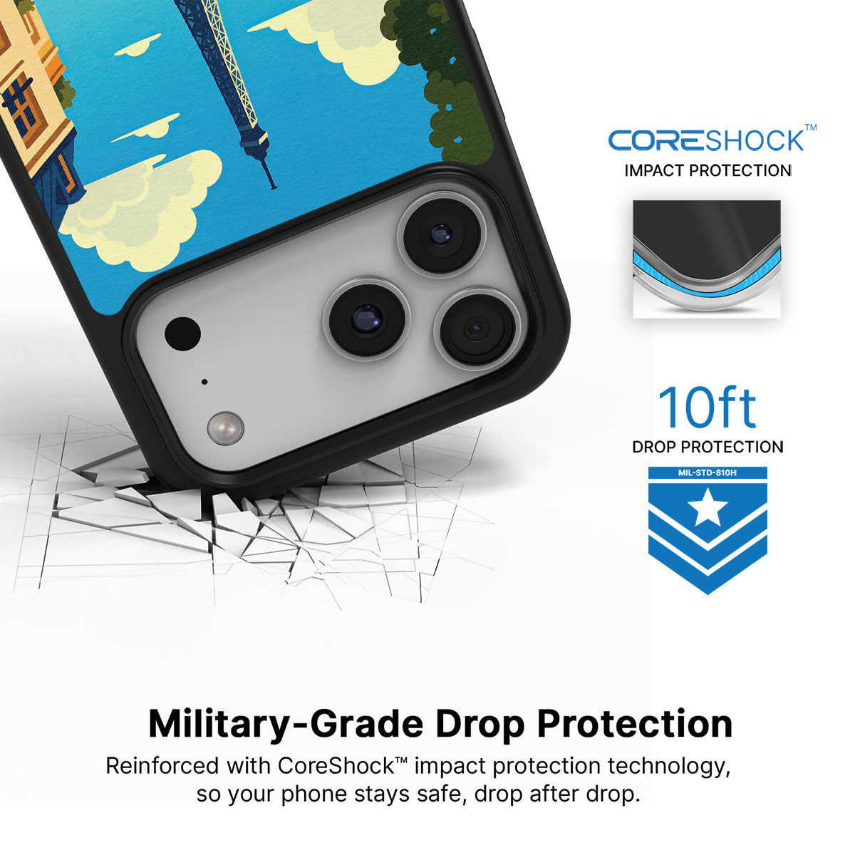 Paris - iPhone 17 Pro Max Case #case type_core (magsafe), #case type_core (non magsafe)