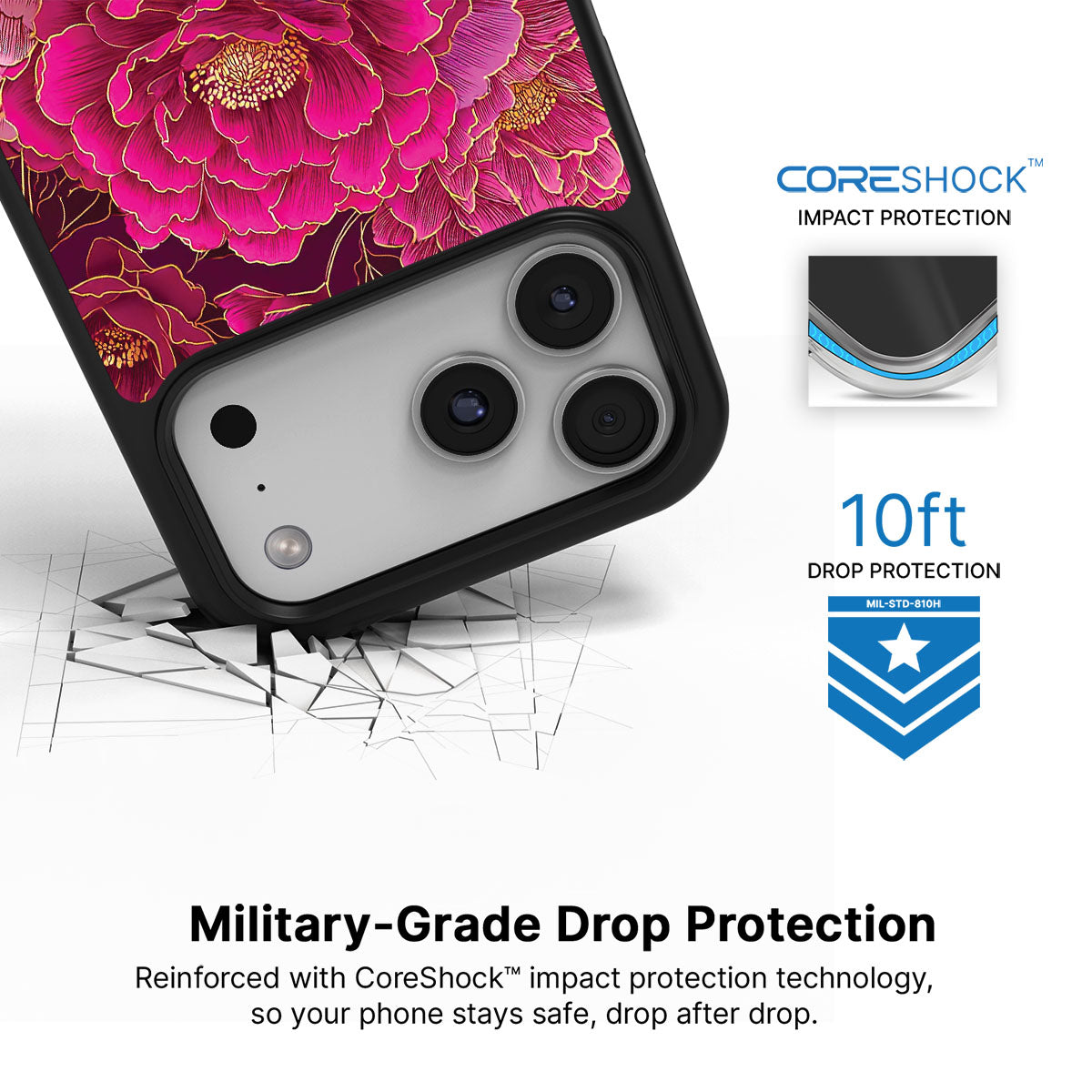 Pink Reverie - iPhone 17 Pro Max Case #case type_core (magsafe), #case type_core (non magsafe)