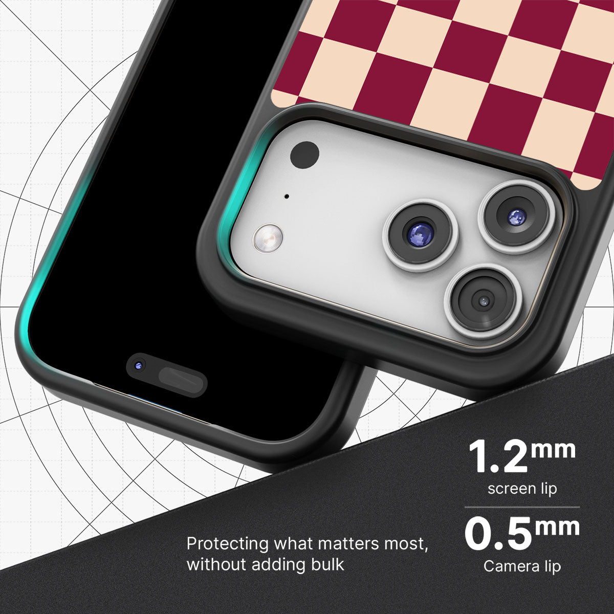 Rouge Board - iPhone 17 Pro Max Case