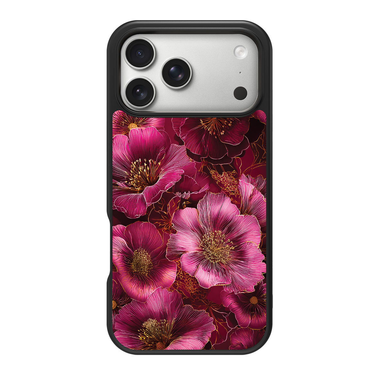 Ruby Flora - iPhone 17 Pro Max Case #case type_core (magsafe), #case type_core (non magsafe)