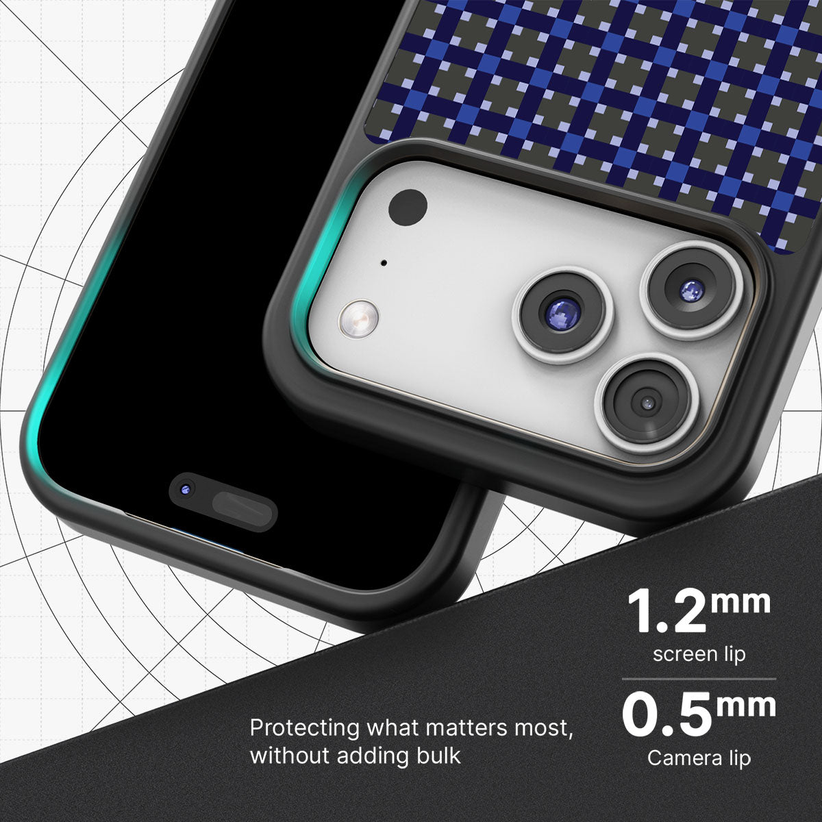 Sea of Sapphires - iPhone 17 Pro Max Case #case type_core (magsafe), #case type_core (non magsafe)