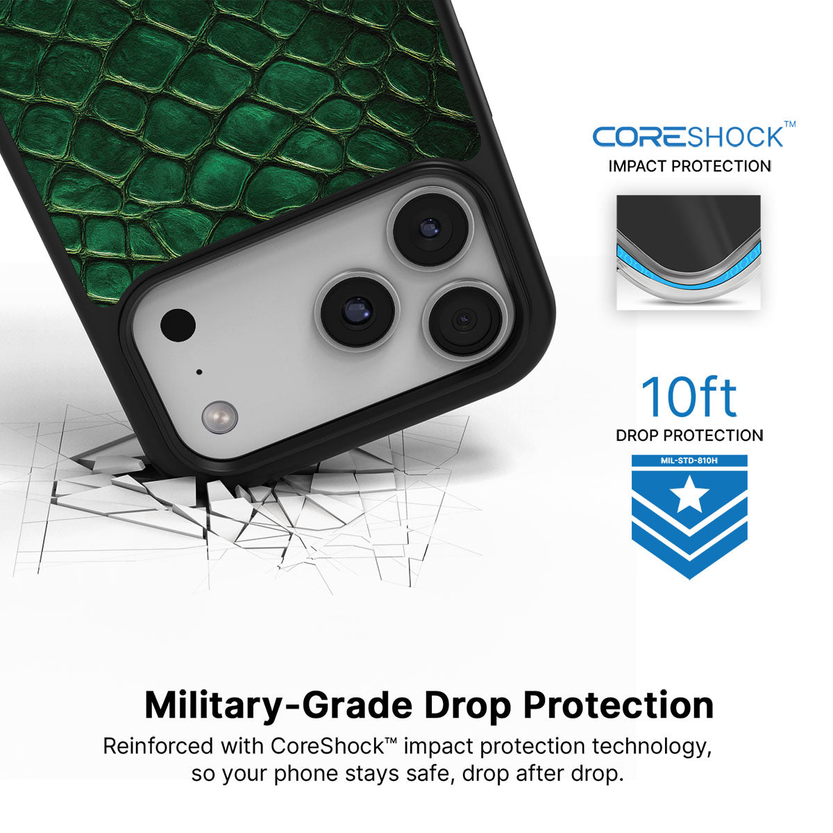 Slytherin Senses - iPhone 17 Pro Max Case #case type_core (magsafe), #case type_core (non magsafe)