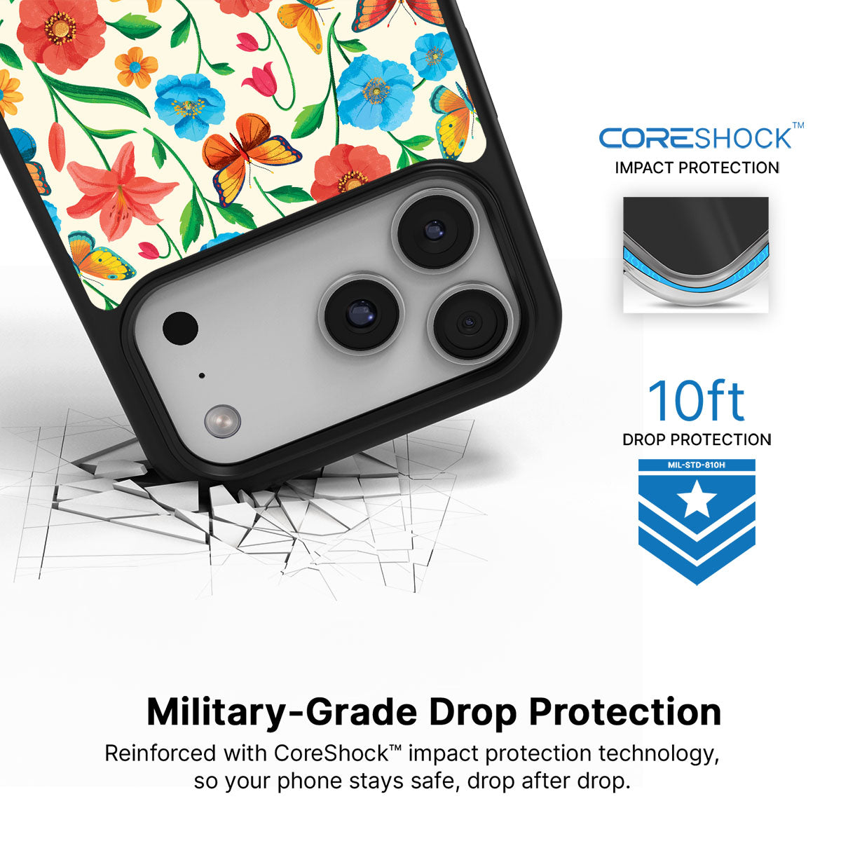 Spring Garden - iPhone 17 Pro Max Case #case type_core (magsafe), #case type_core (non magsafe)