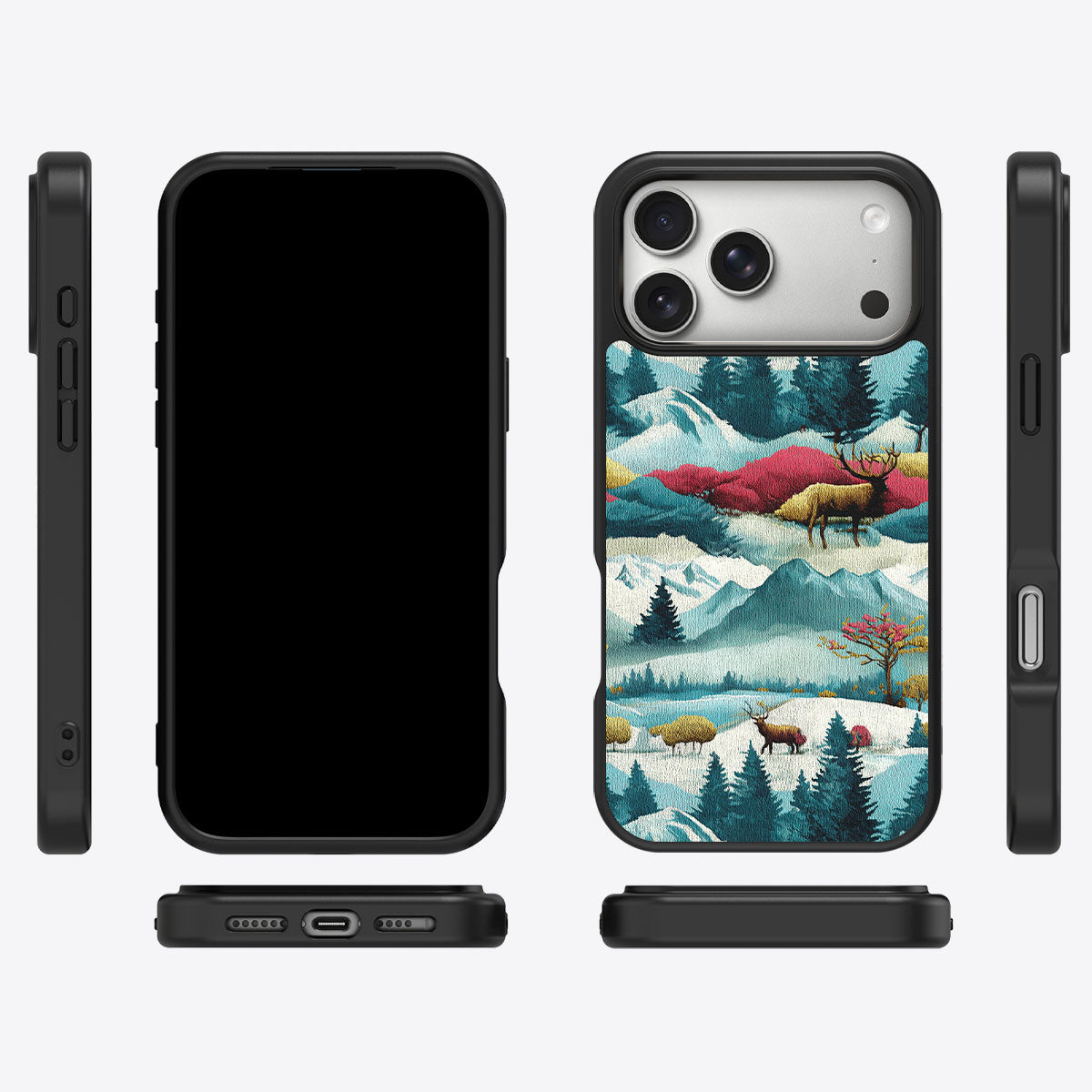 Winter Impressions - iPhone 17 Pro Max Case #case type_core (magsafe), #case type_core (non magsafe)