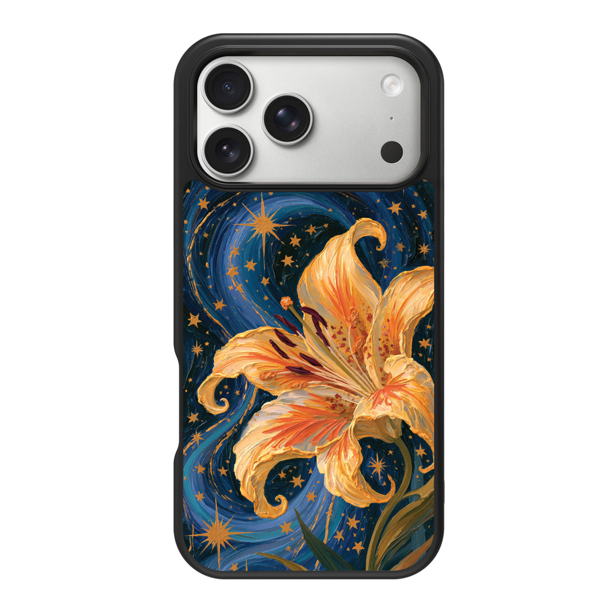 Celestial Bloom design back view – iPhone 18 Pro Max case