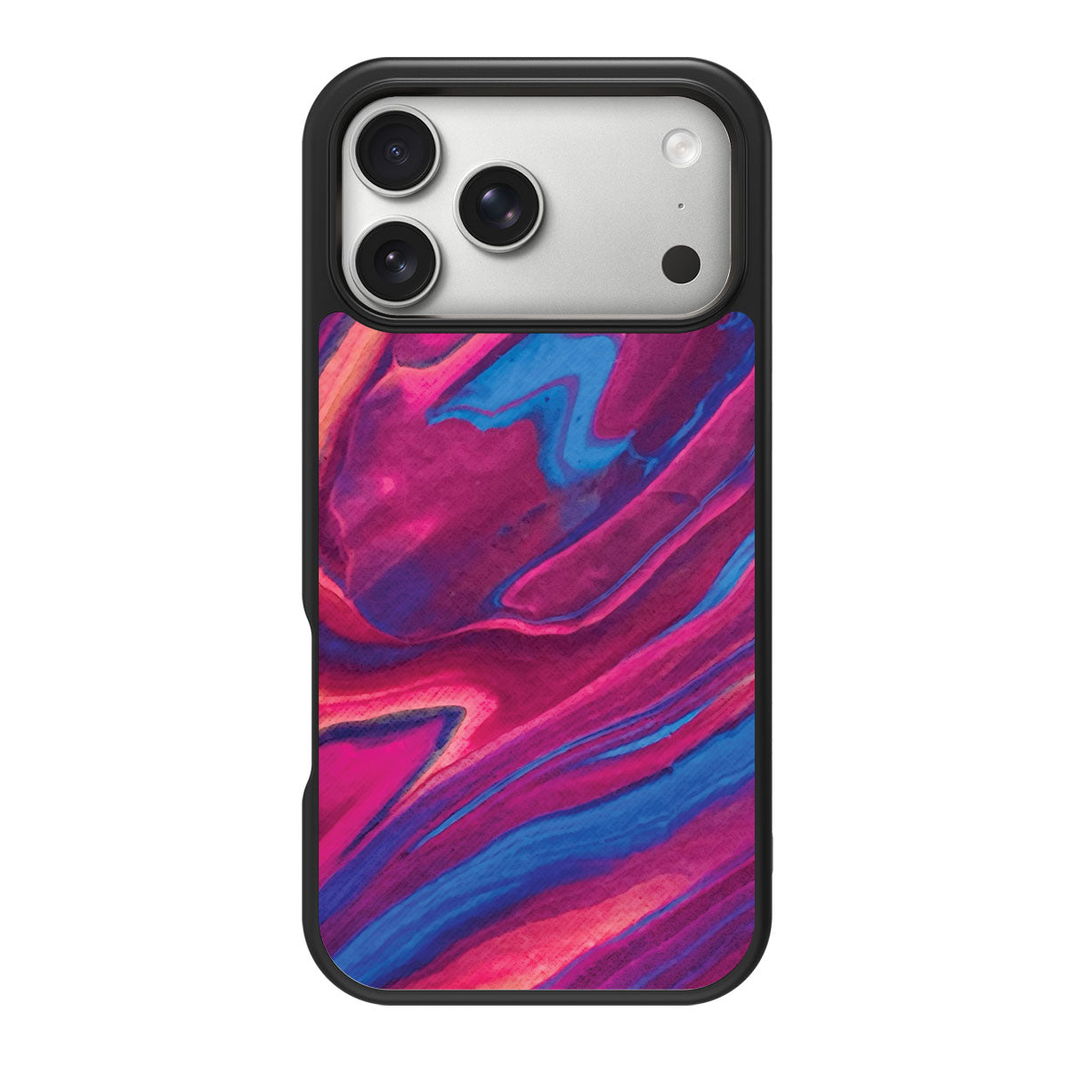 Luminous Lava design back view – iPhone 18 Pro Max case