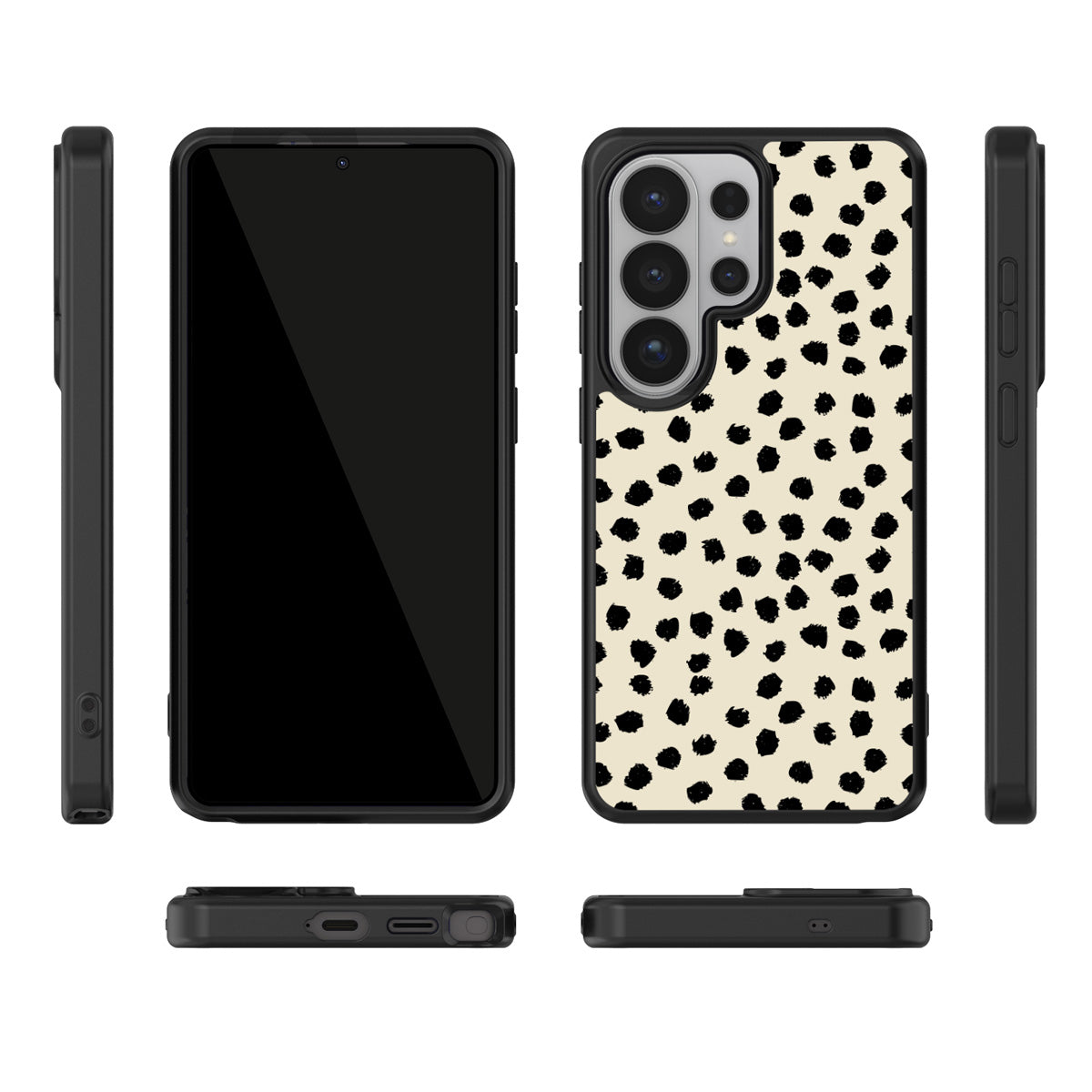 Luxe Beige Samsung Galaxy S26 Ultra case – multi-angle view