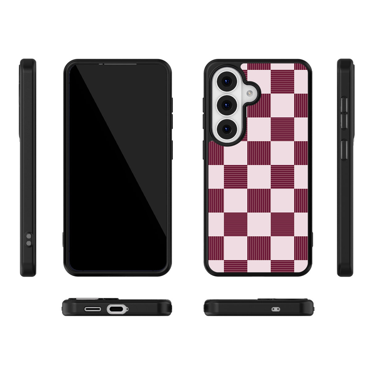 Majestic Mosaic Samsung Galaxy S26 Plus case – multi-angle view