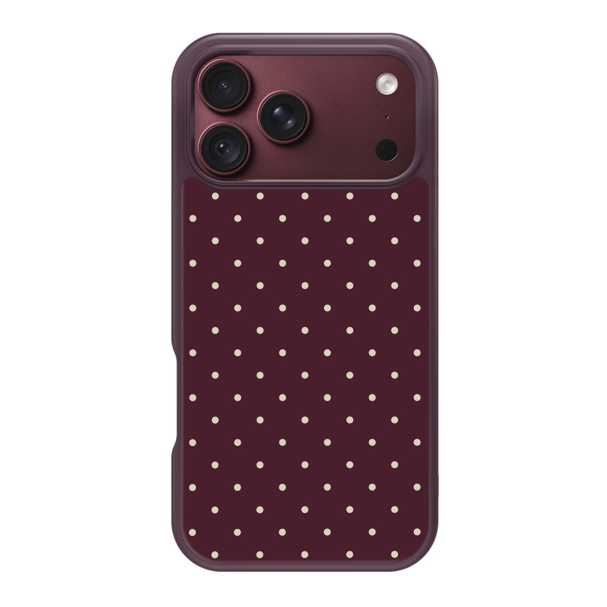 Burgundy phone cases