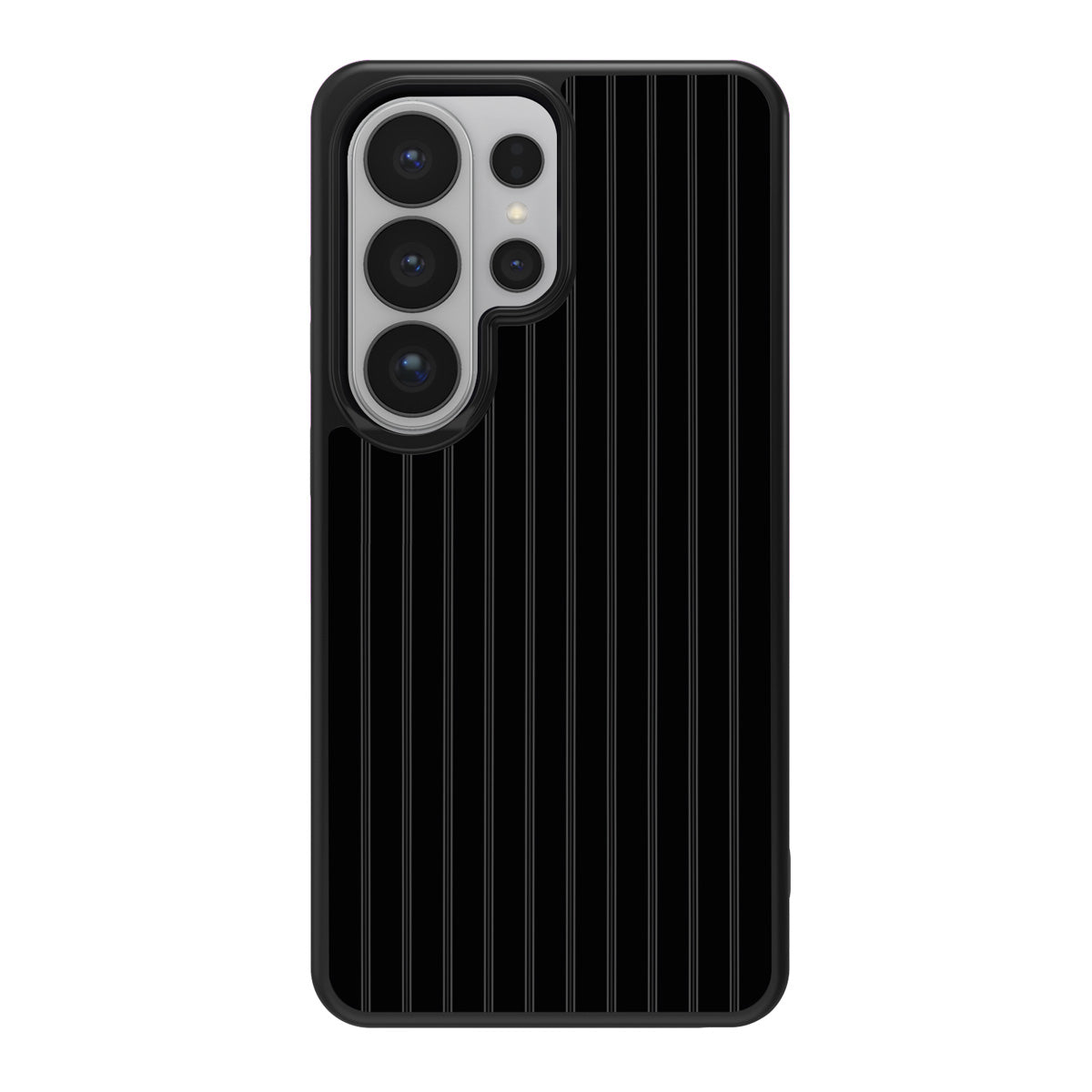 Onyx Pinstripe design back view – Samsung Galaxy S26 Ultra case