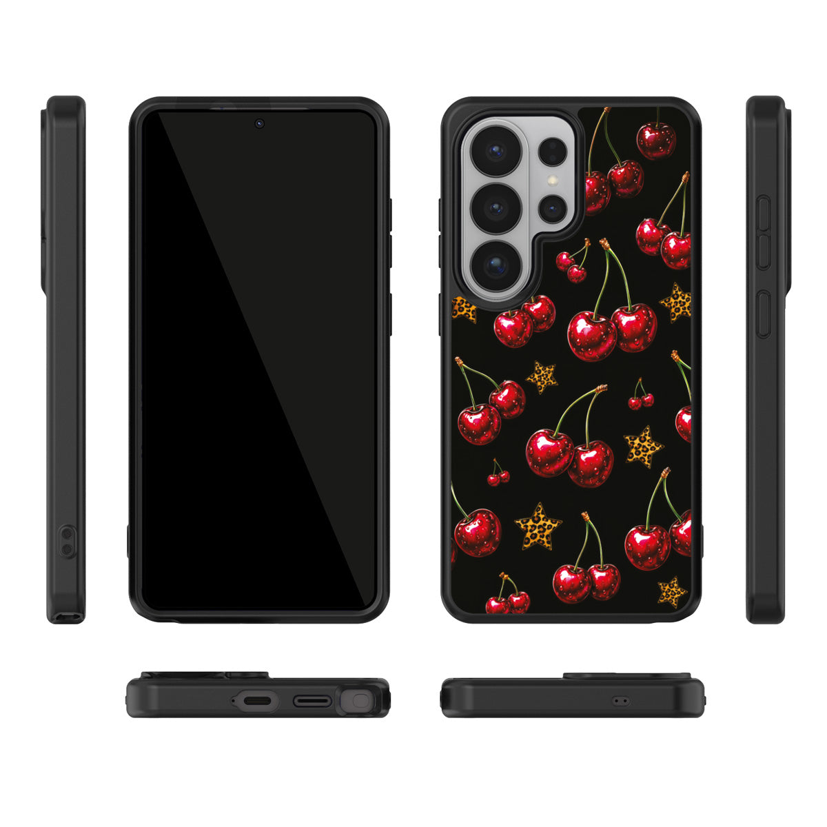 Rebel Cherry Samsung Galaxy S26 Ultra case – multi-angle view