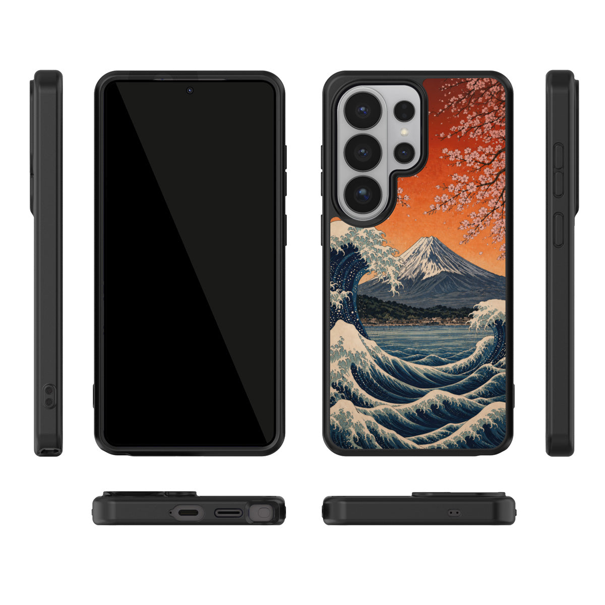 Sakura Coast Samsung Galaxy S26 Ultra case – multi-angle view