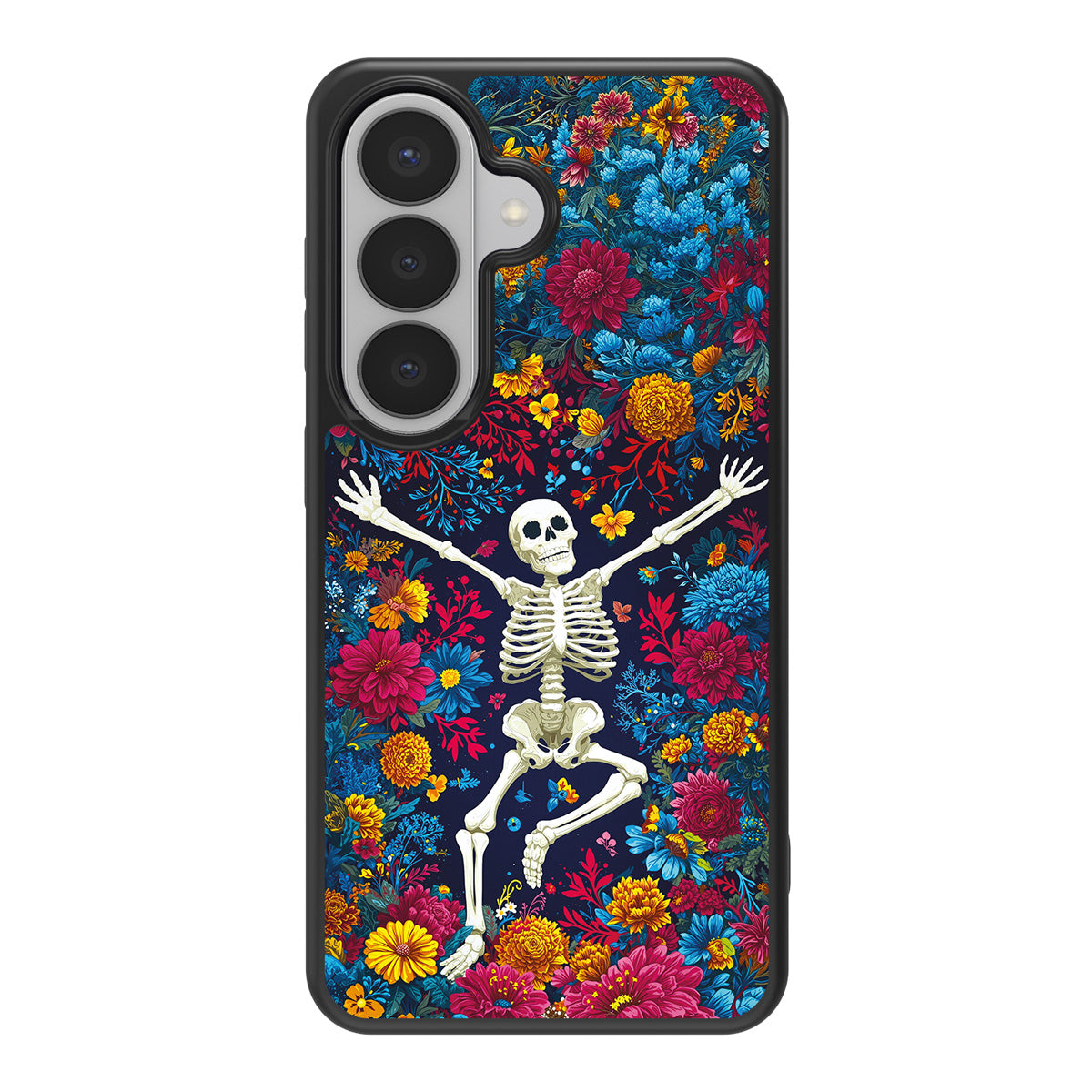 Skeleton Garden design back view – Samsung Galaxy S26 case