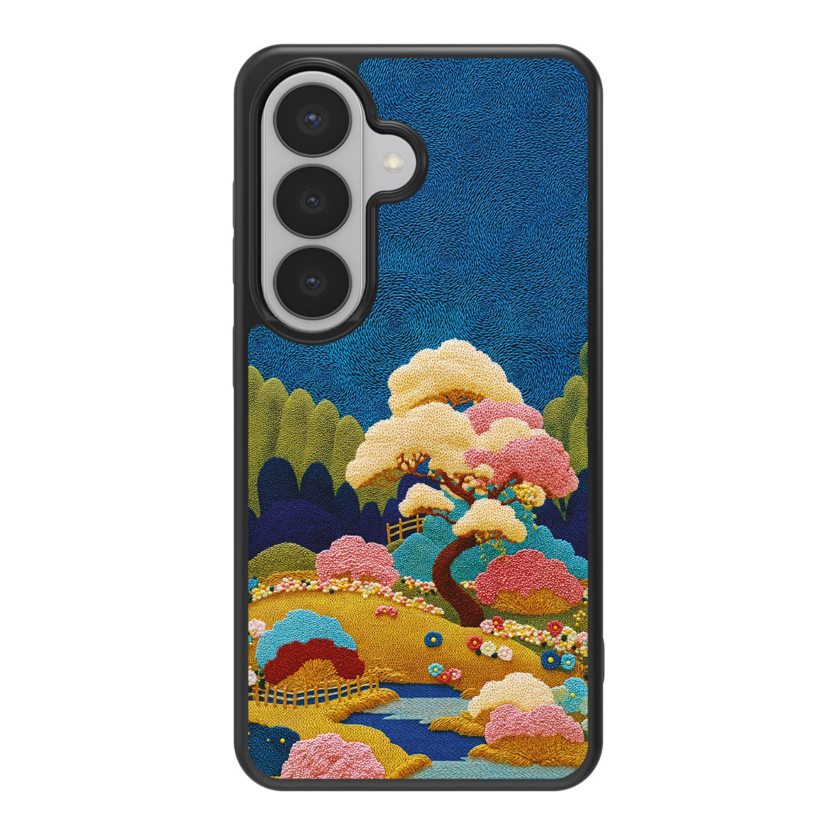 Zen Garden design back view – Samsung Galaxy S26 Plus case