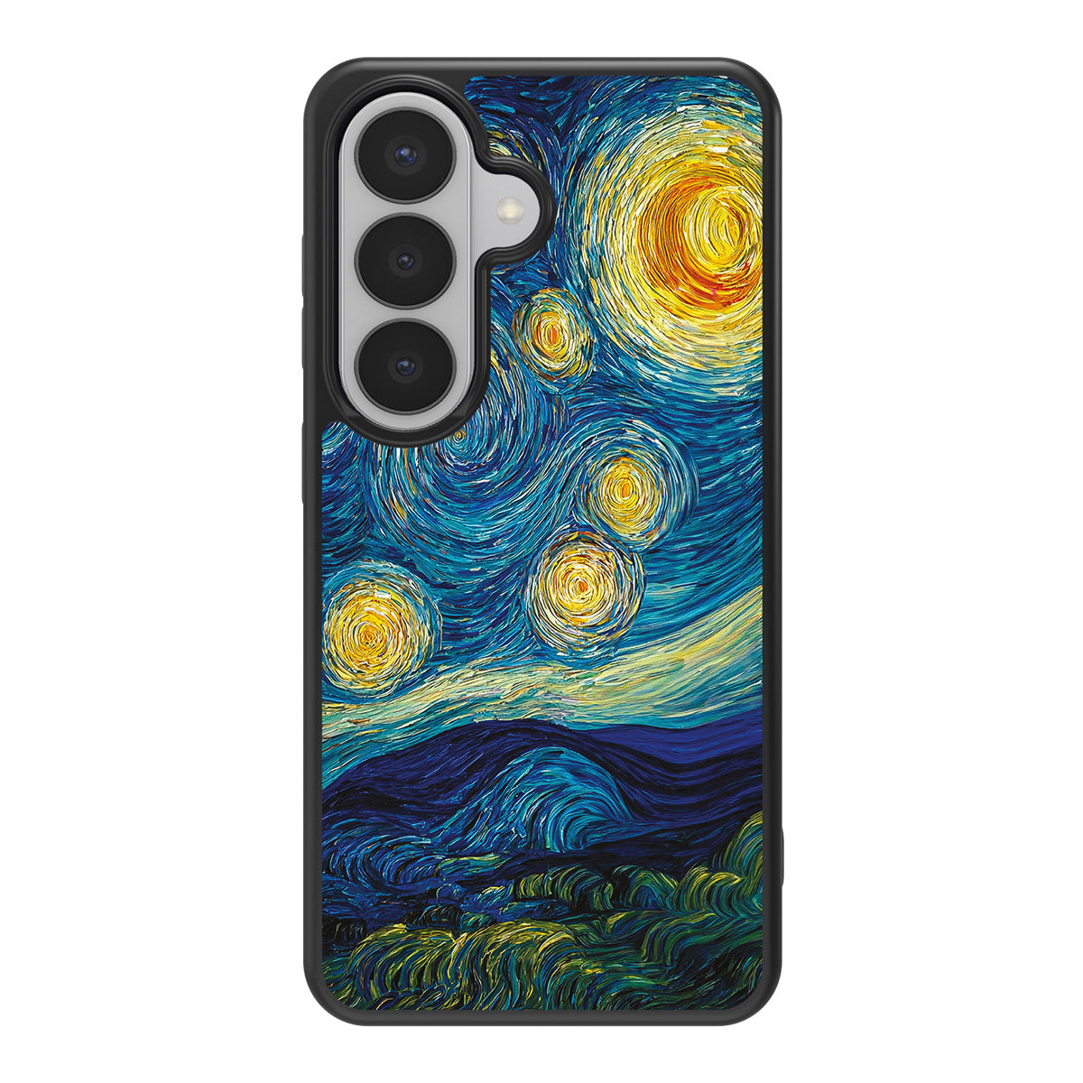Astral Waves design back view – Samsung Galaxy S26 Plus case
