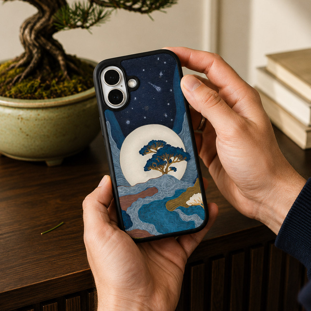 Japanese Art Designer iPhone 16 Case – Aura Farming | MagSafe — view 2