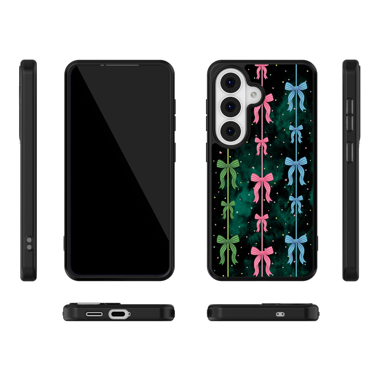 Aurora Bow Samsung Galaxy S26 Plus case – multi-angle view