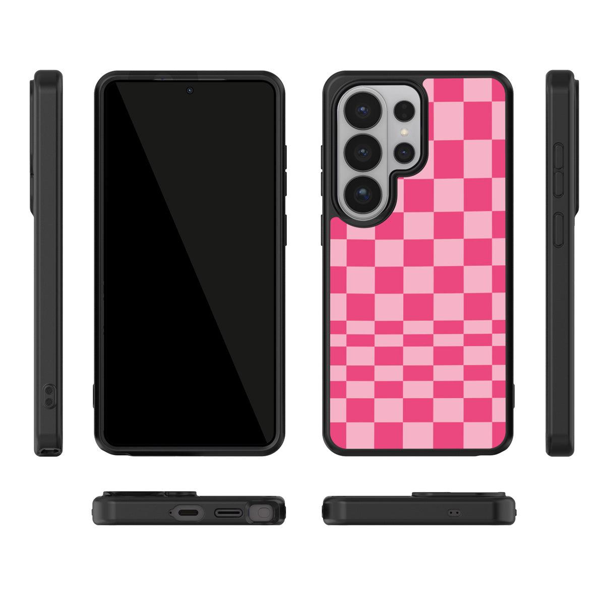 Candy Check Samsung Galaxy S26 Ultra case – multi-angle view