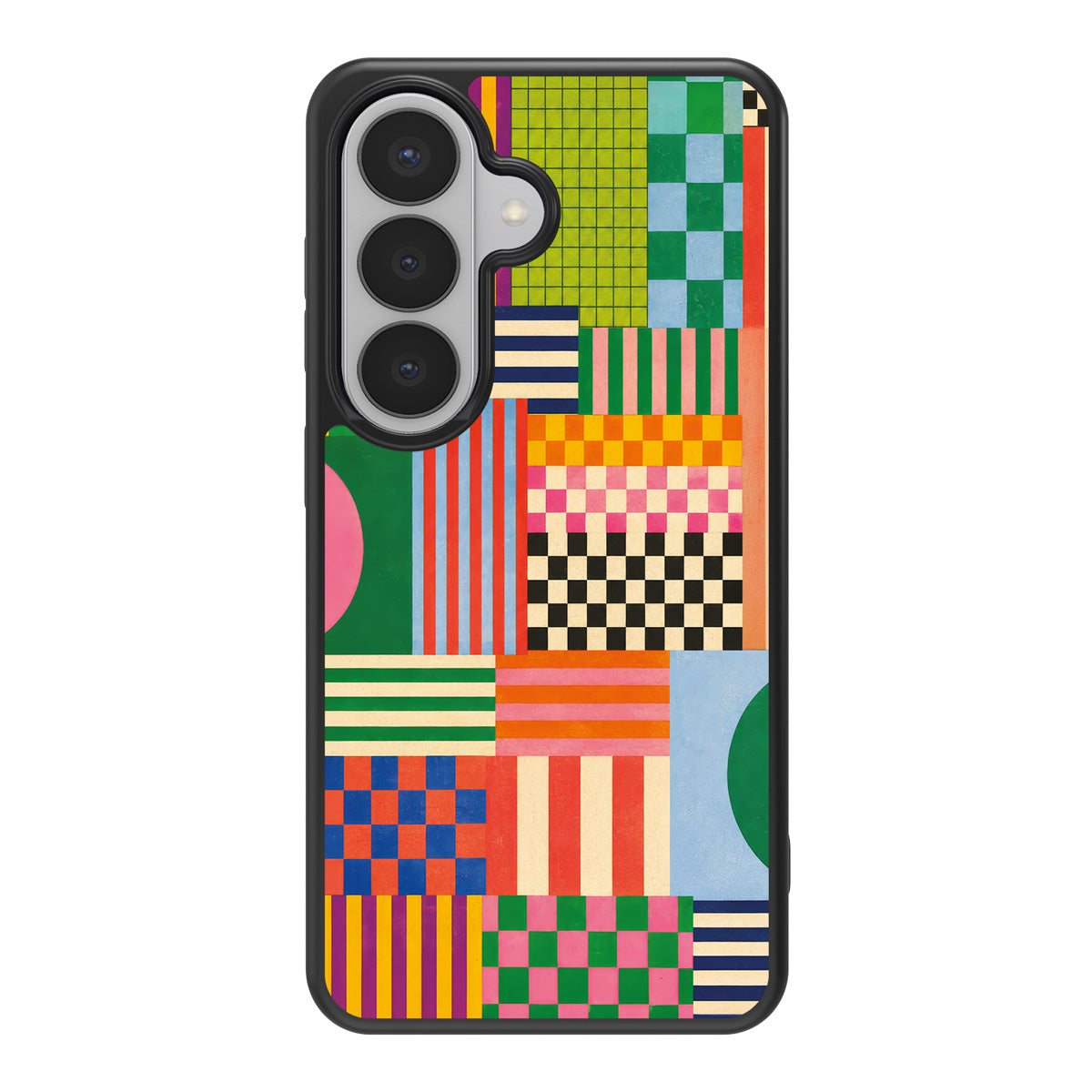 Carnival Quilt design back view – Samsung Galaxy S26 case