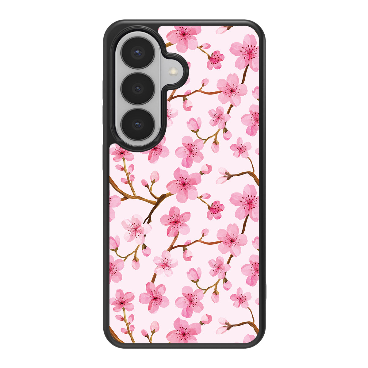 Cherry Blossom design back view – Samsung Galaxy S26 case