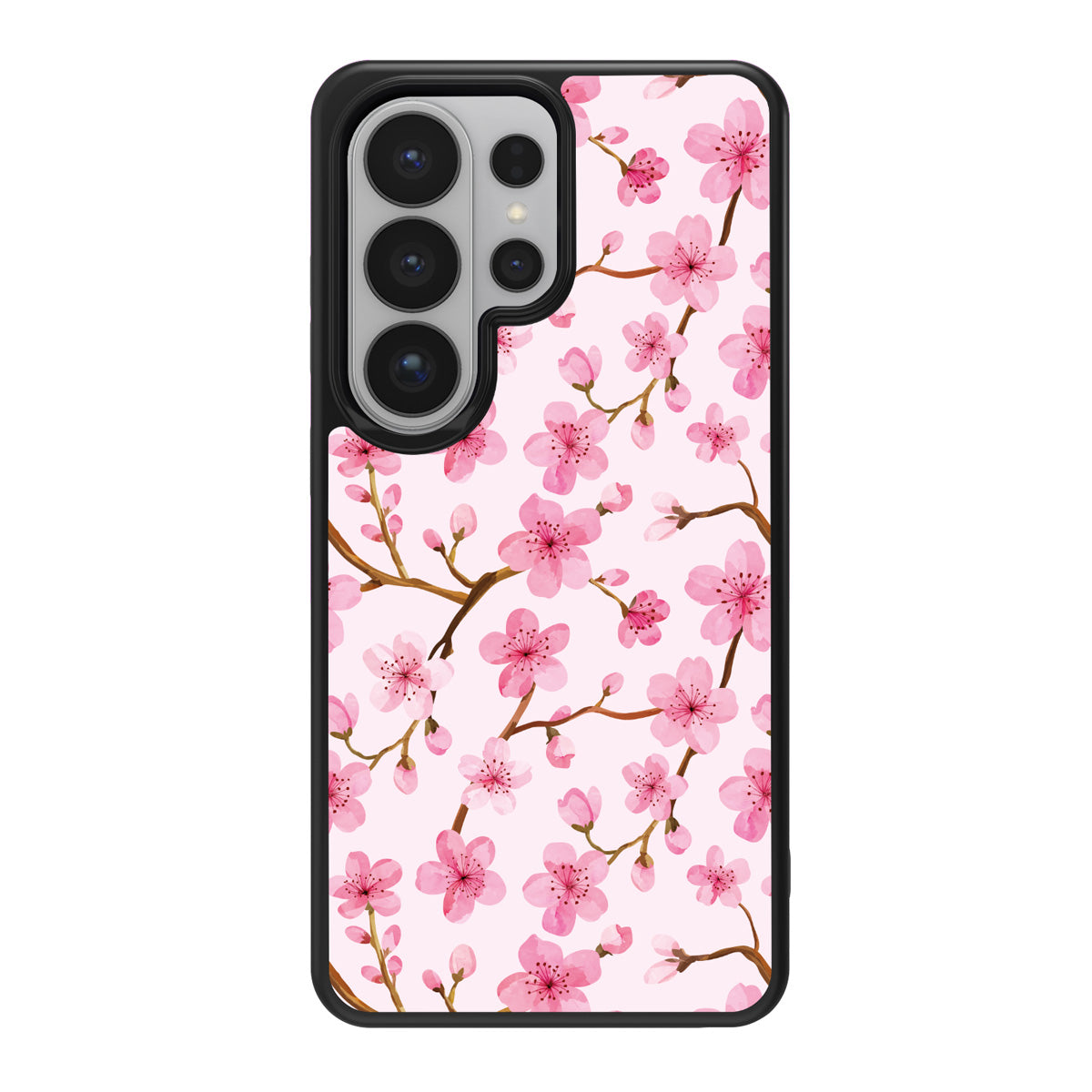Pink floral Samsung Galaxy S26 Ultra case in the Cherry Blossom print