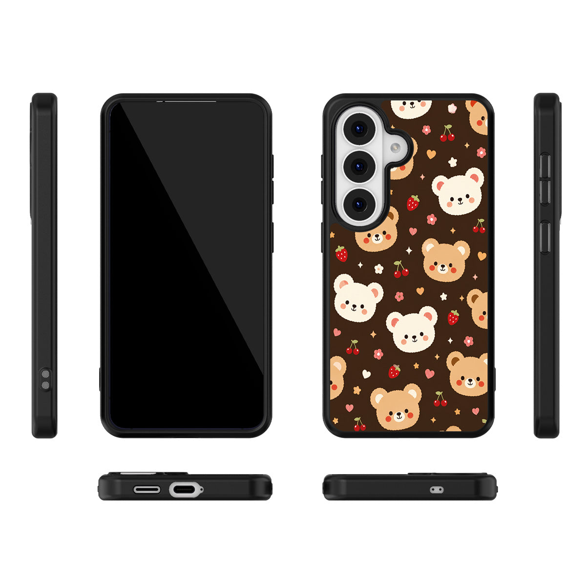 Cocoa Cuddles Samsung Galaxy S26 Plus case – multi-angle view