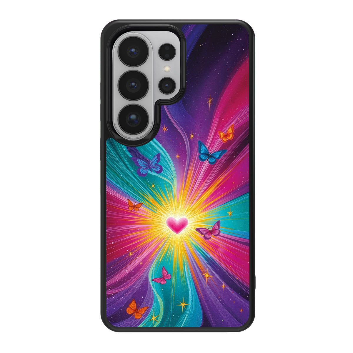 Cosmic Aura design back view – Samsung Galaxy S26 Ultra case