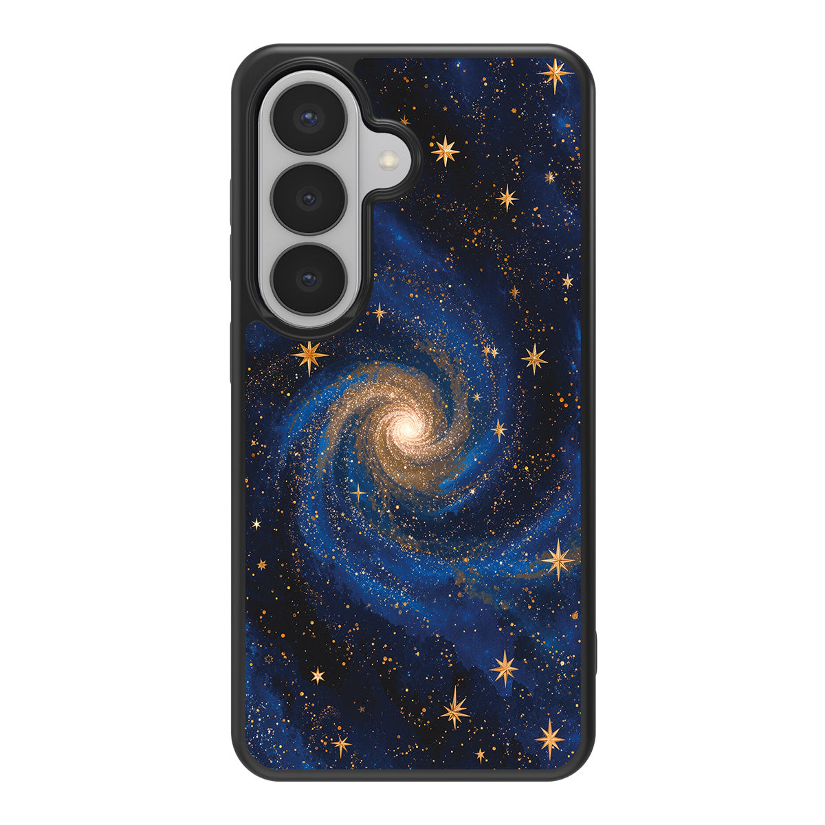 Cosmic Tide design back view – Samsung Galaxy S26 Plus case