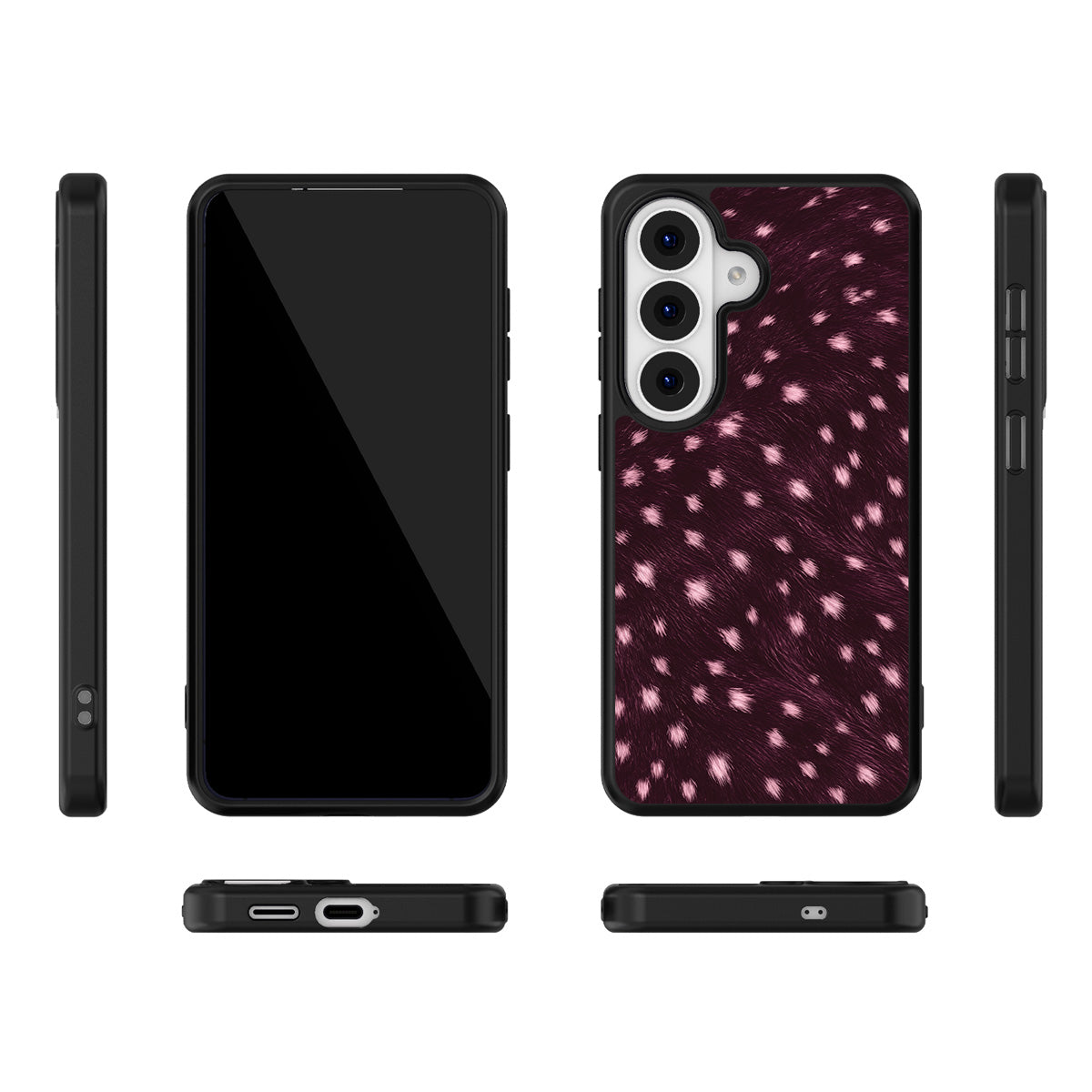 Fawn Spots Samsung Galaxy S26 case – multi-angle view