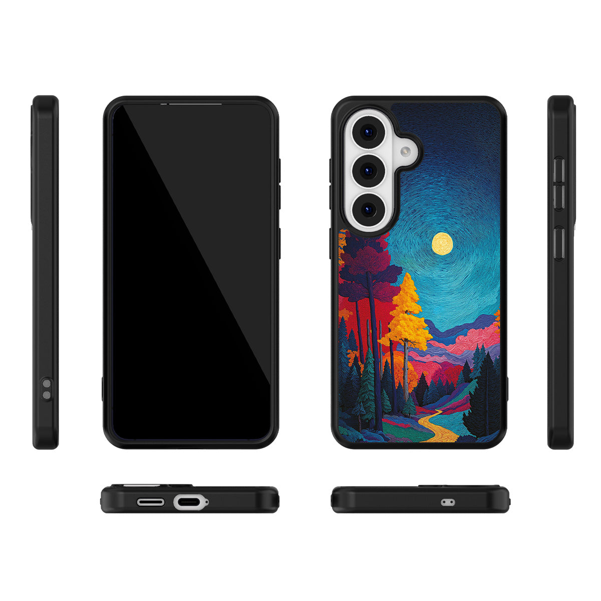 Folk Valley Samsung Galaxy S26 Plus case – multi-angle view