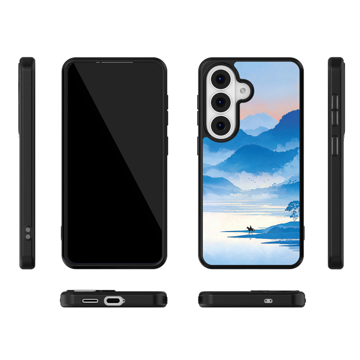 Globe Trotter Samsung Galaxy S26 case – multi-angle view