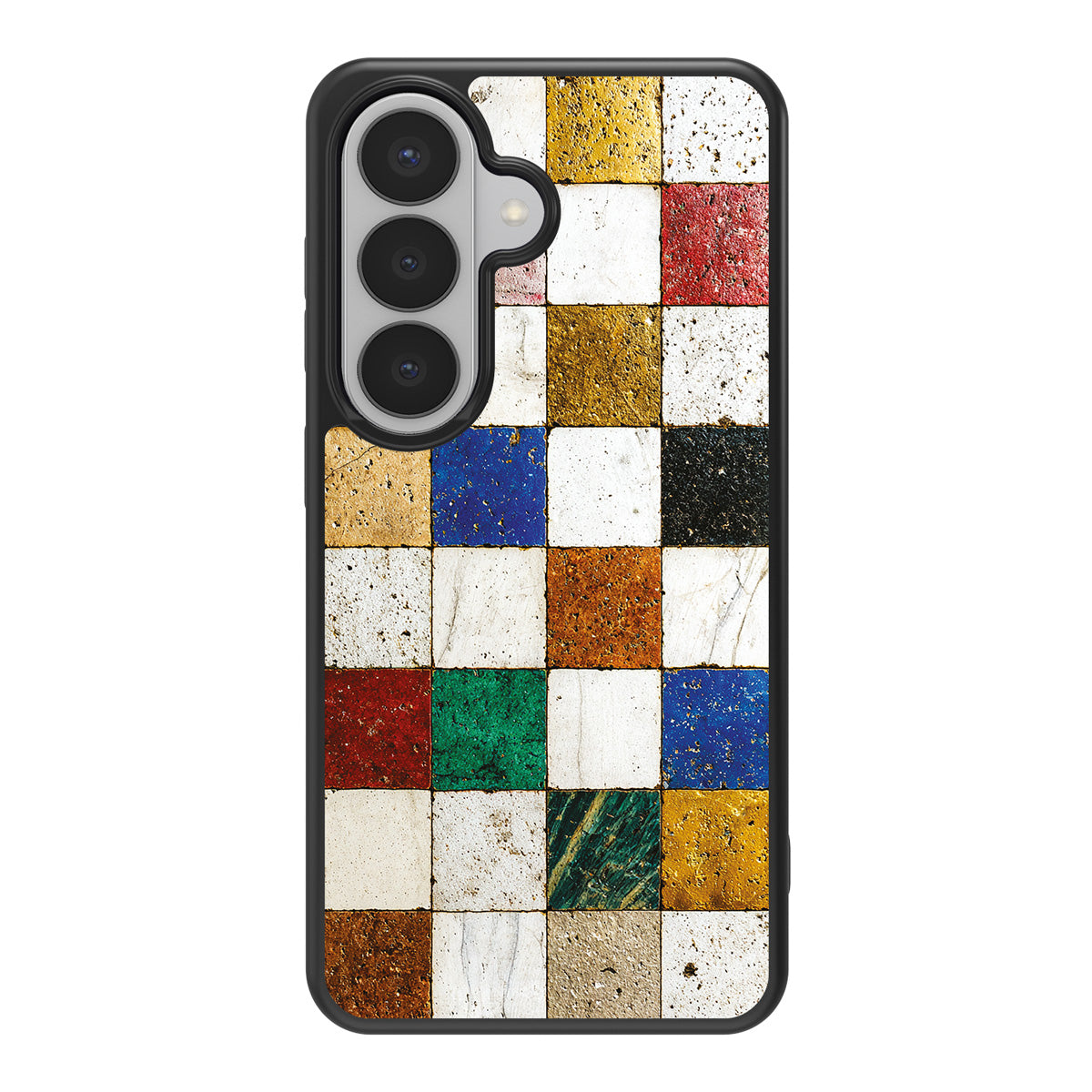 Heritage Mosaic design back view – Samsung Galaxy S26 case